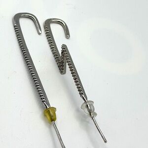 Lightning Bolt Pavé Crystal Ear Climbers